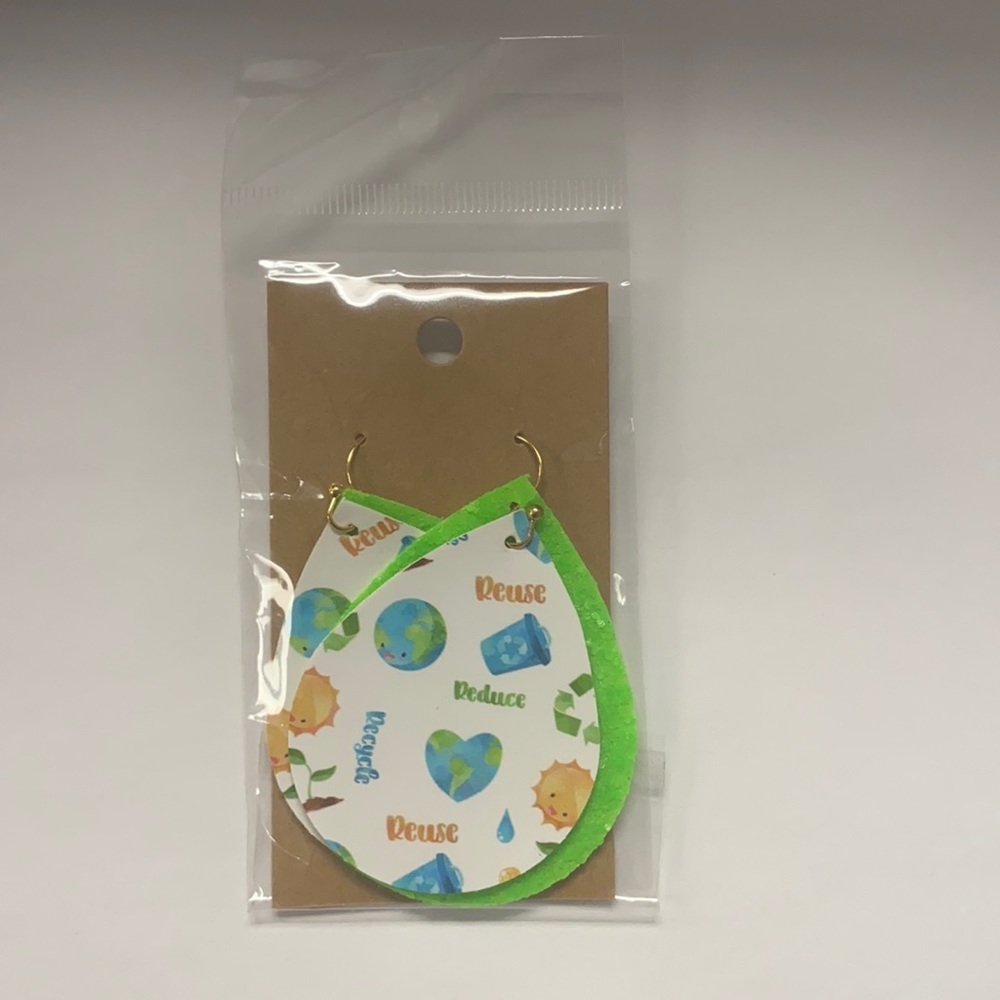 Recycled earrings ♻️